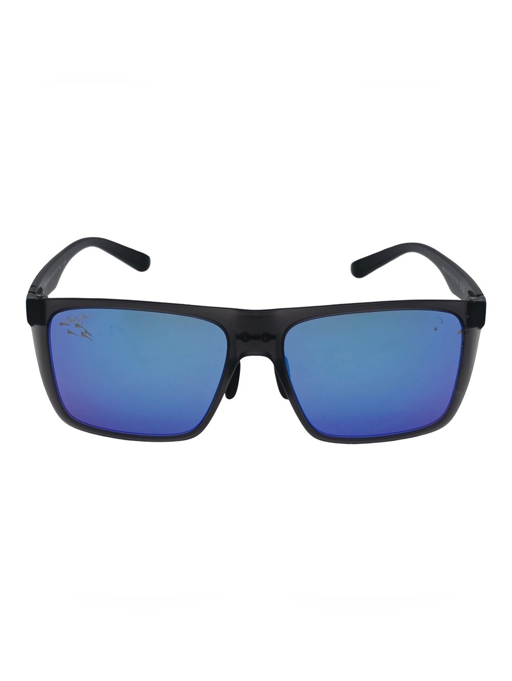Maui Jim Honokalani MJ455-14 Polarized Sunglasses Translucent Black